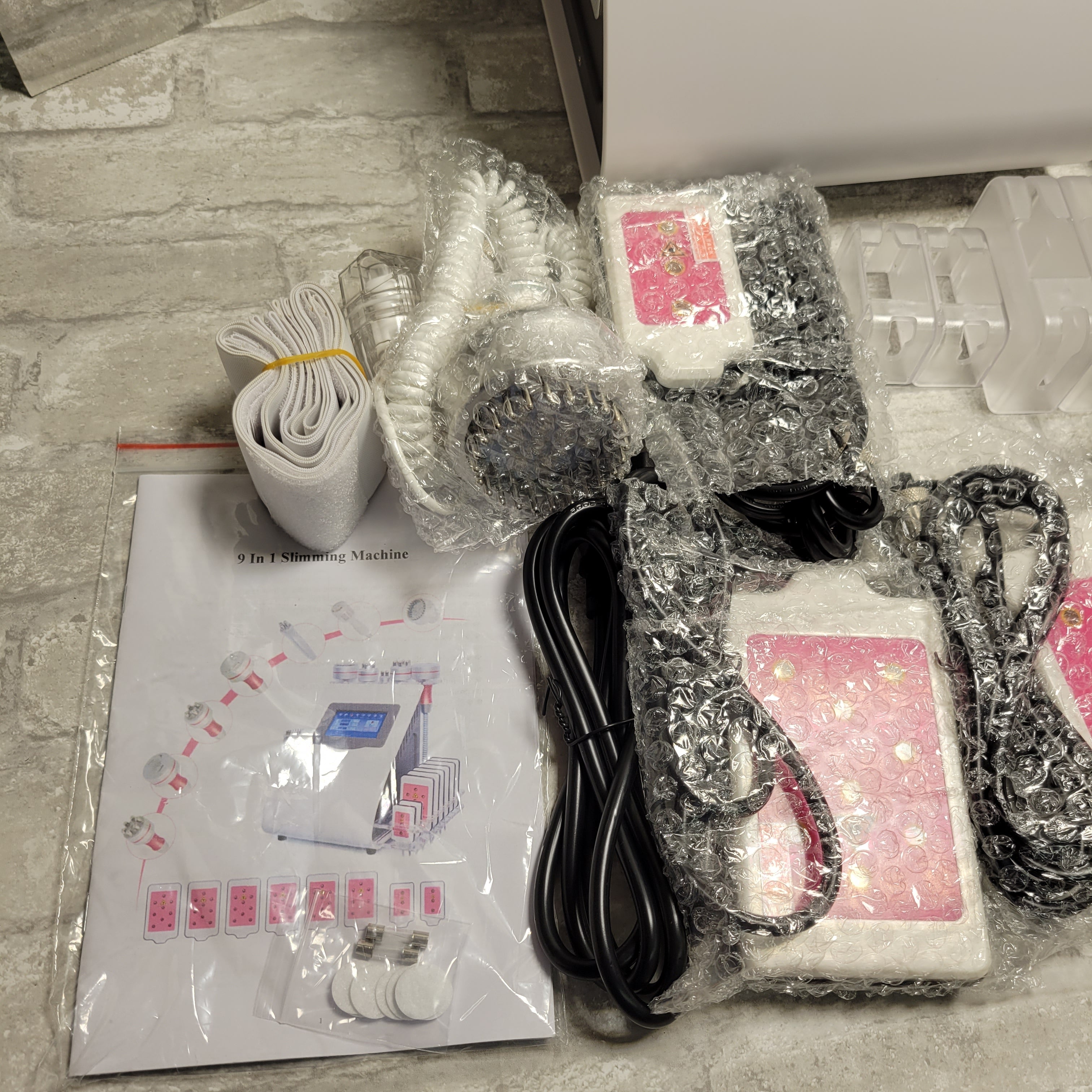 9 in 1 Beauty Machine for Body Massage Facial Skin Care Weight Loss Skin Lifting (8096460374254)